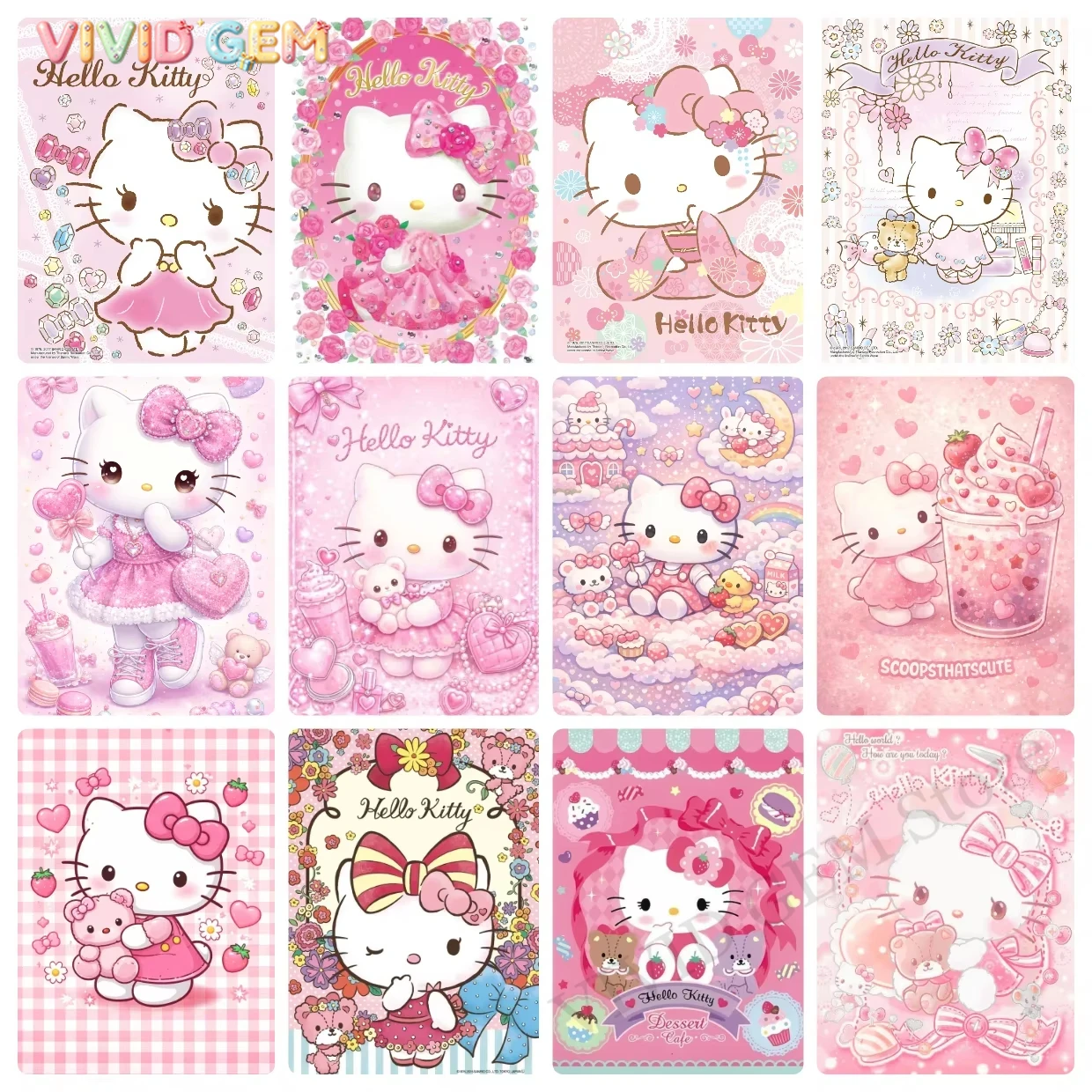 Resin Art And Deco - VIVID GEM Sanrio 5D DIY Алмазная