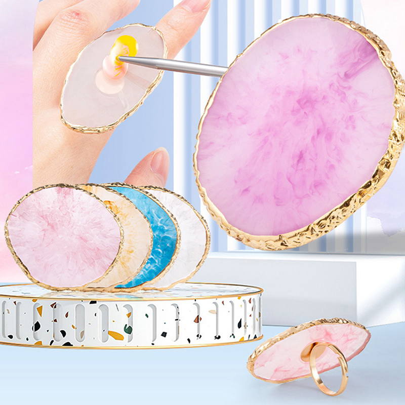 Resin Art Ring - 1 шт. полимерная каменная Палитра для