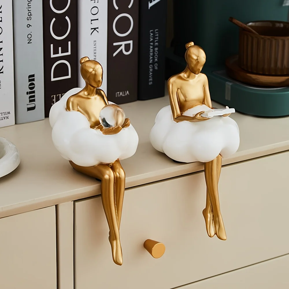 Скульптура облако девушки абст – обзор и цена Resin Art And Design