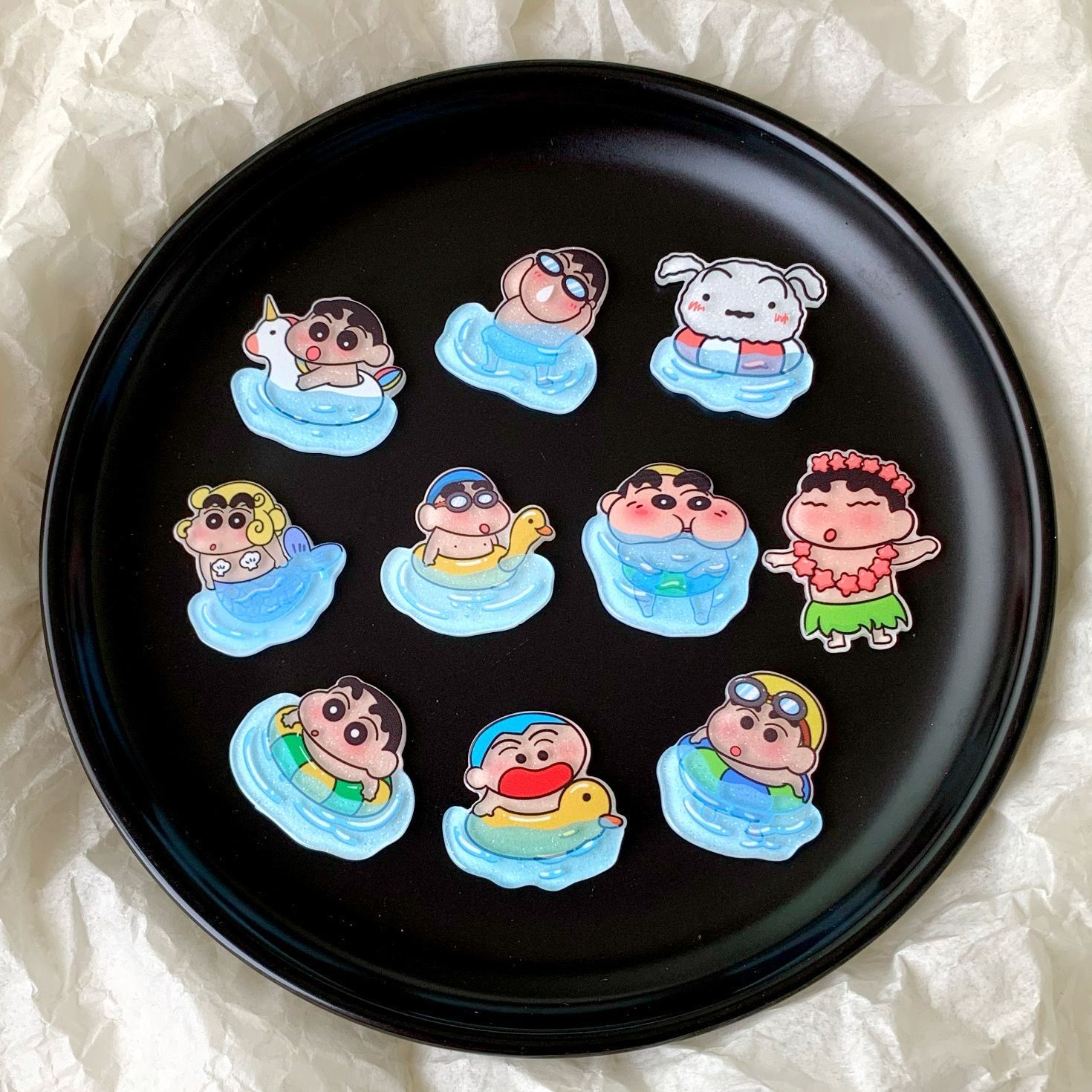 Декоративные 3D-наклейки с пер – обзор и цена Resin Art Accessories