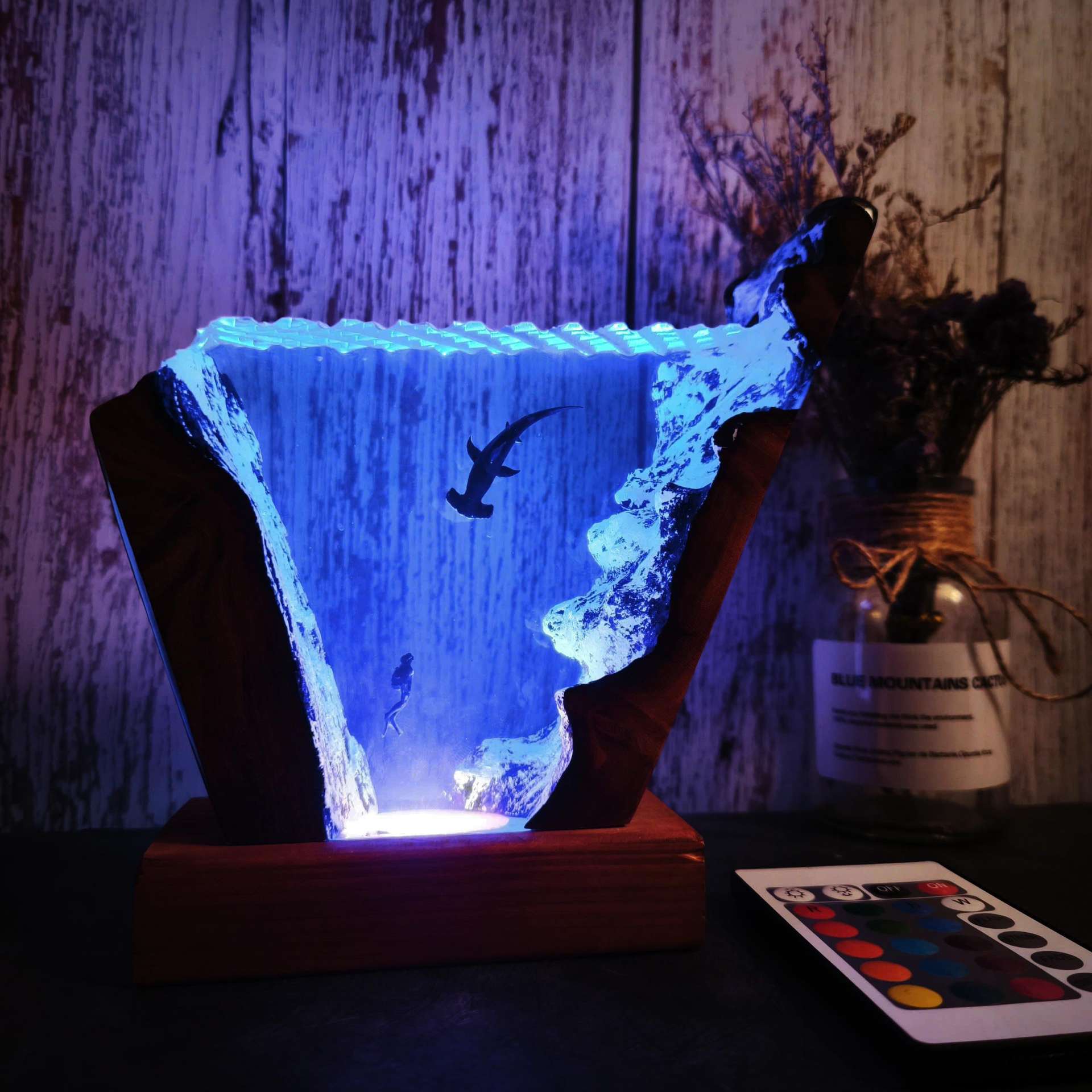 6 * 4-дюймовый светящийся деко – обзор и цена Resin Art Wedding Gift