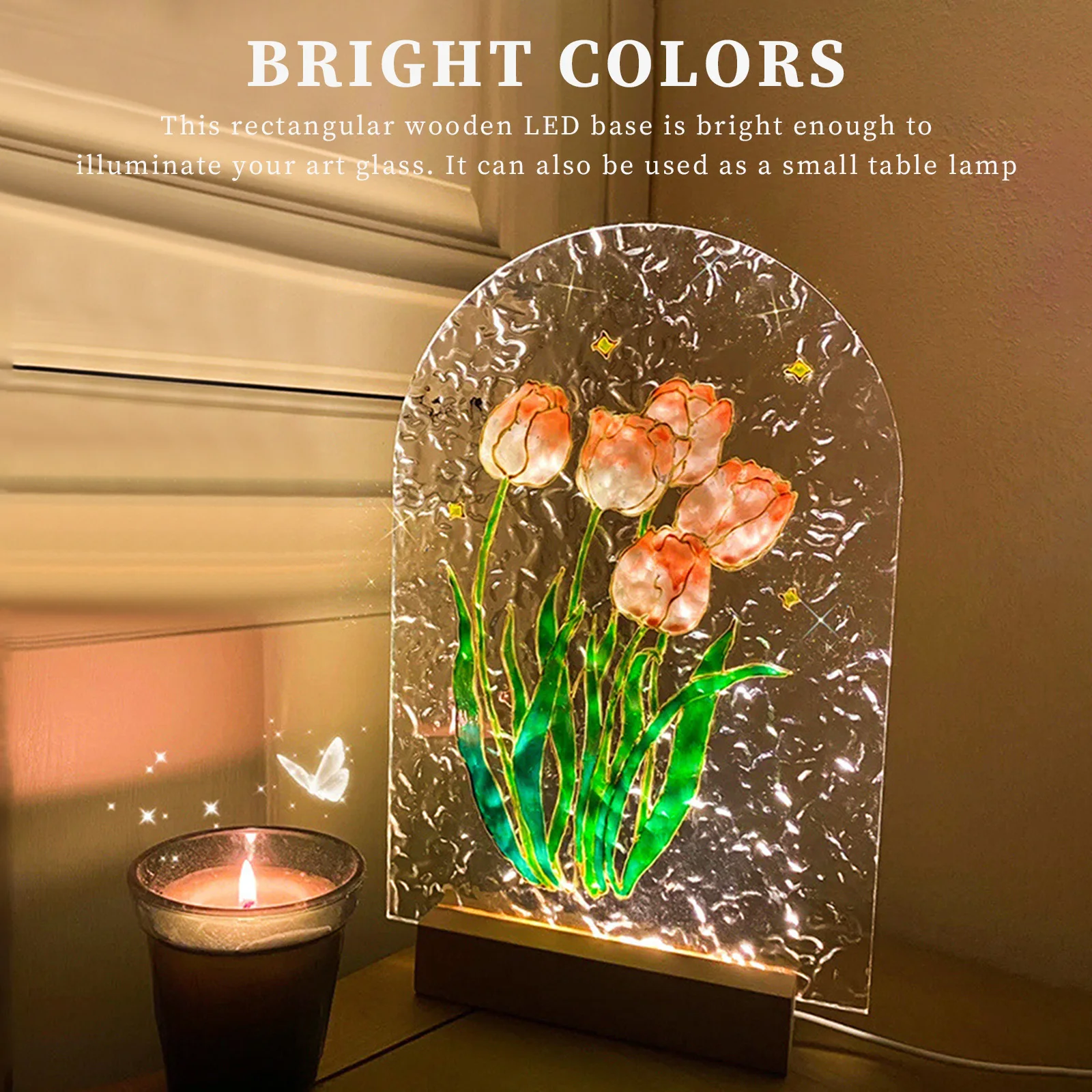 1-10 шт. LED-подсветка для дер – обзор и цена Resin Art Stand