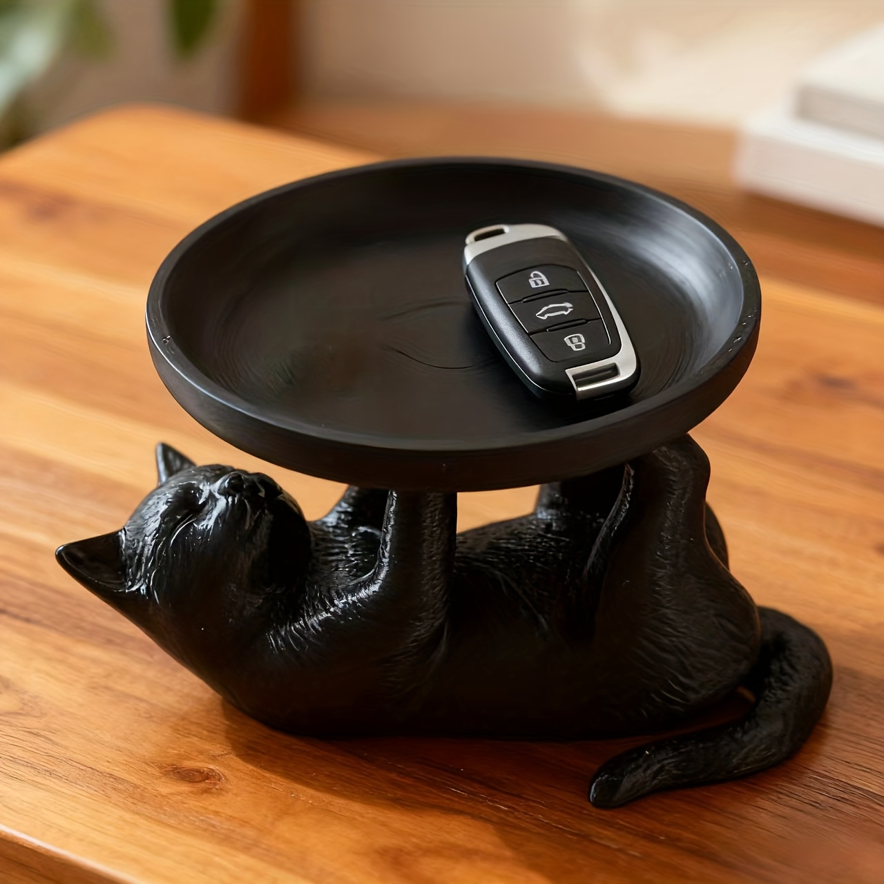 1 шт. статуя кошки из смолы с  – обзор и цена Resin Art Table