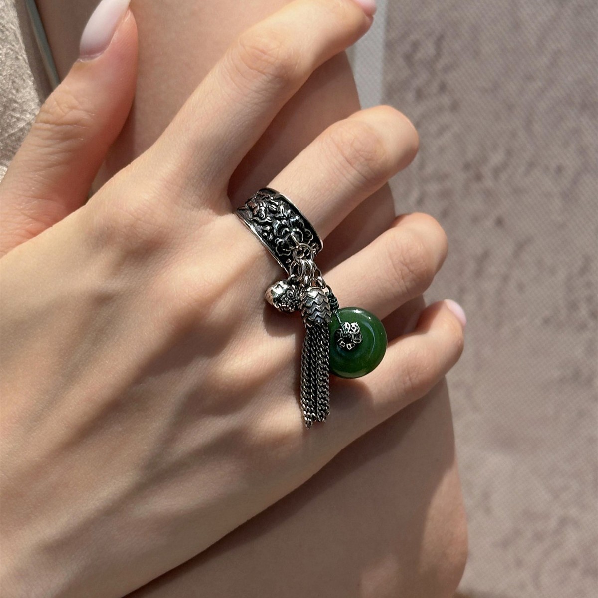 WJFH-ARTS Новое кольцо в китай – обзор и цена Resin Art Ring Design