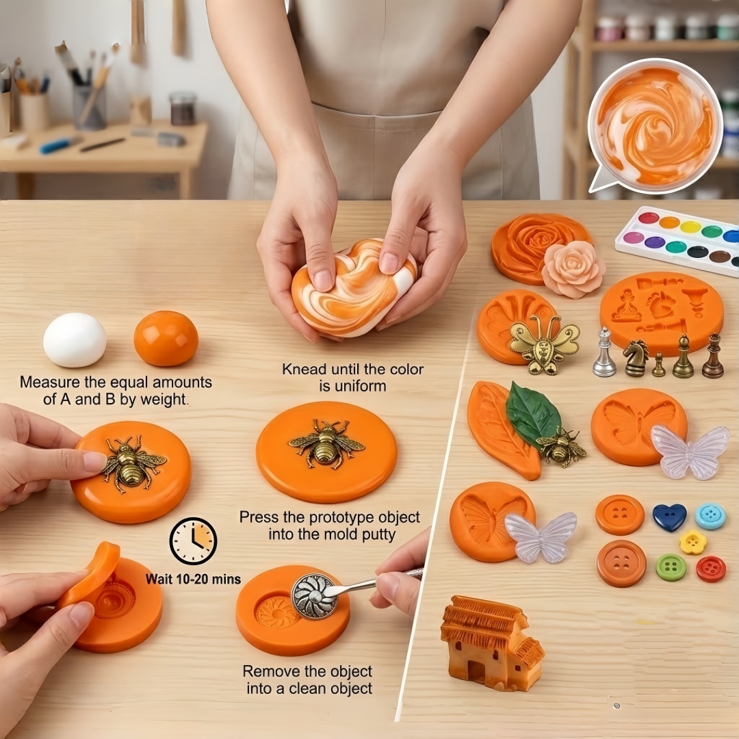 Набор силиконовой глины для тв – обзор и цена Resin Art Accessories
