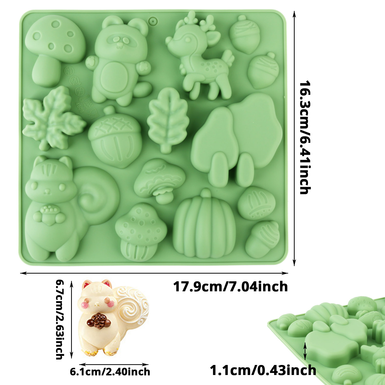 Силиконовая форма для выпечки  – обзор и цена Resin Art Accessories