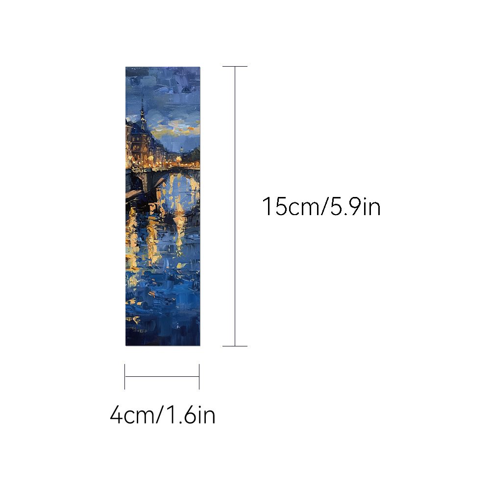 30-60 шт. закладок с картинами – обзор и цена Resin Art Bookmark