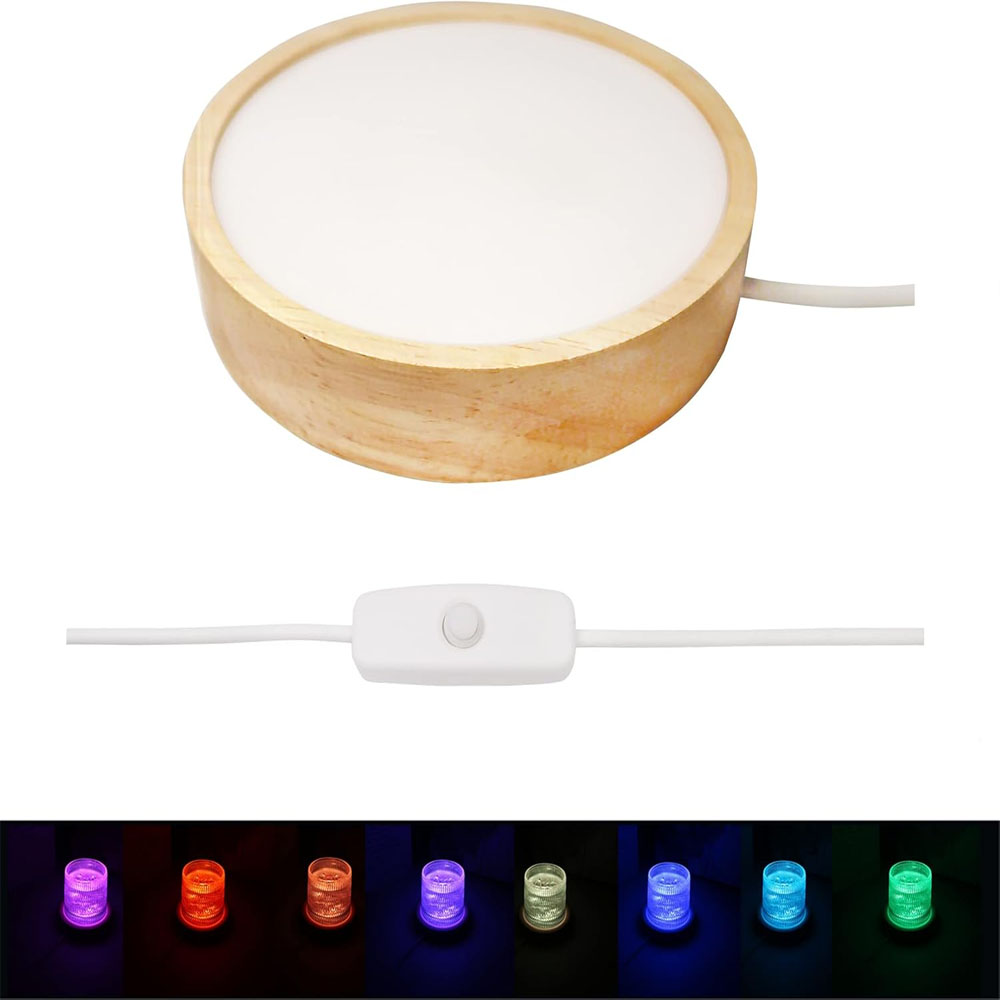Деревянная подставка для 3D-св – обзор и цена Resin Art Stand
