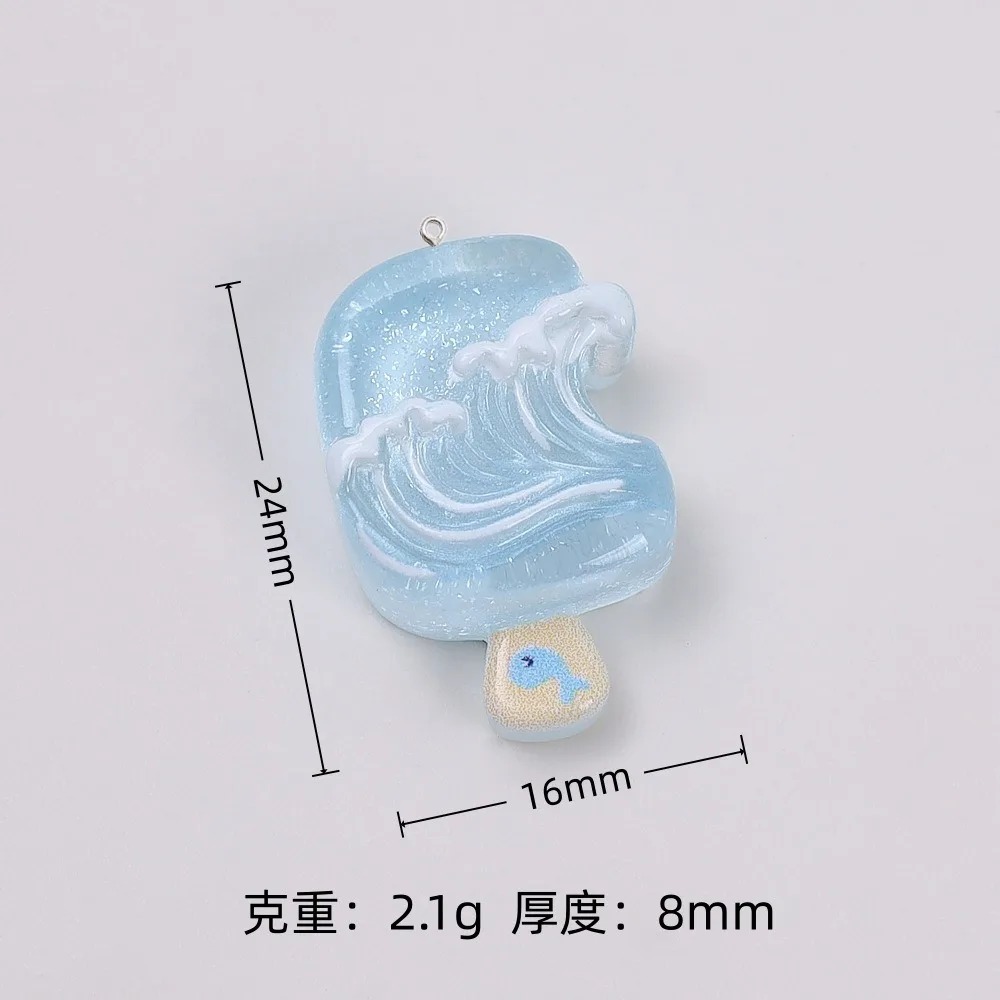 10 шт. милых летних подвесок и – обзор и цена Resin Art And Deco