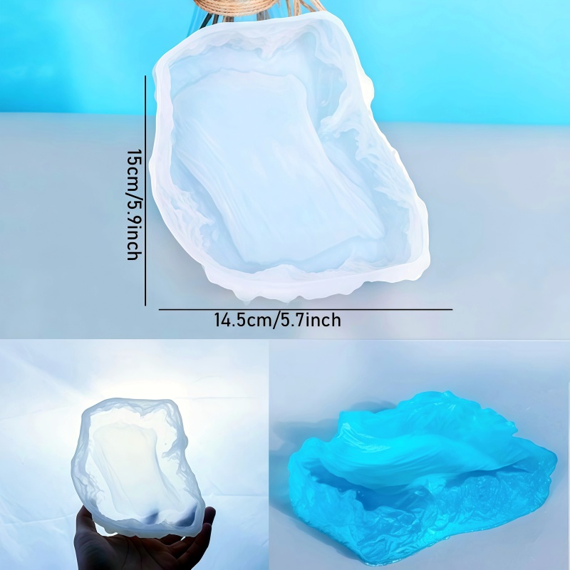 Дизайнерская пластина с океанс – обзор и цена Resin Art Ring Design